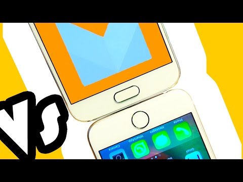 Samsung Galaxy S6 Android 6.0 Marshmallow Beta vs iPhone 6S iOS 9.2.1 Fingerprint Speed Test