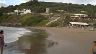preview picture of video 'Caminando por la playa en platanitos Nay'