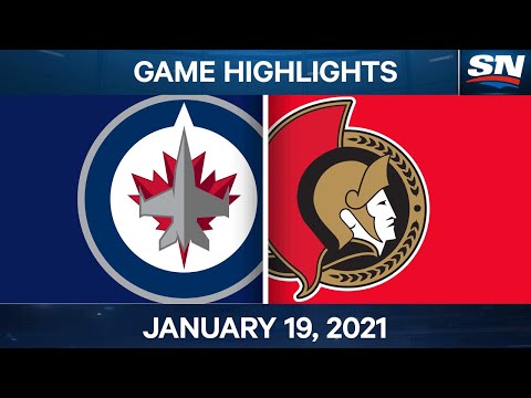 NHL Game Highlights | Jets vs. Senators - Jan. 19, 2021