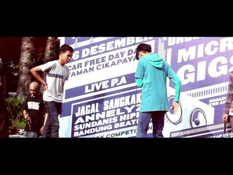 Annelyze, Jagal Sangkakala, Sundanesse Hip hop, Bandung Beat Box at Dago Car Free Day