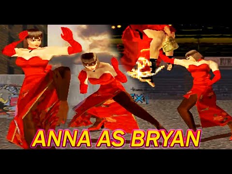 [TAS] Anna With Bryan's Moves Gameplay - Tekken 3 (PS1)