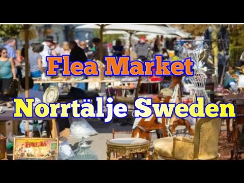 Loppis || Flea Market Norrtälje Sweden || Vegagatan