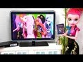 How to Make a Doll Flat Screen TV with DVD Player ...
