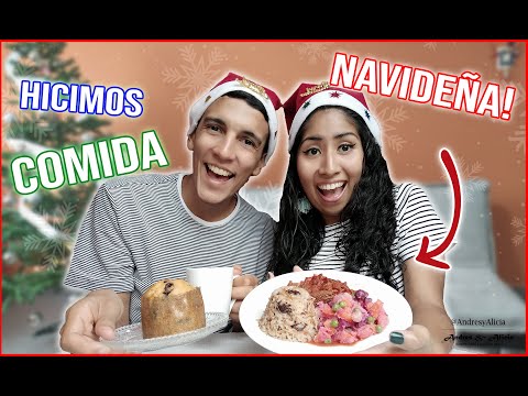 Así quedo nuestra Cena NAVIDEÑA PERUANA ¿logramos el RETO? | VLOGMAS 6 | Andres y Alicia