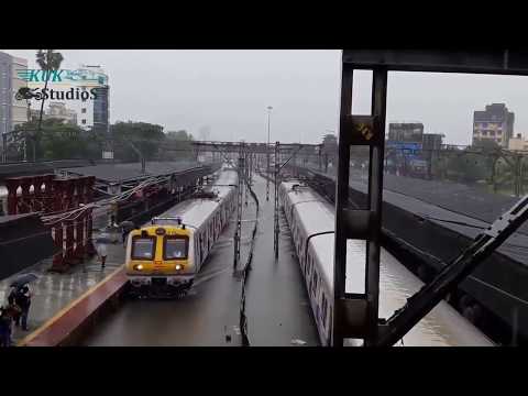 Train passing in water | train in water - amazing train vs water destruction
