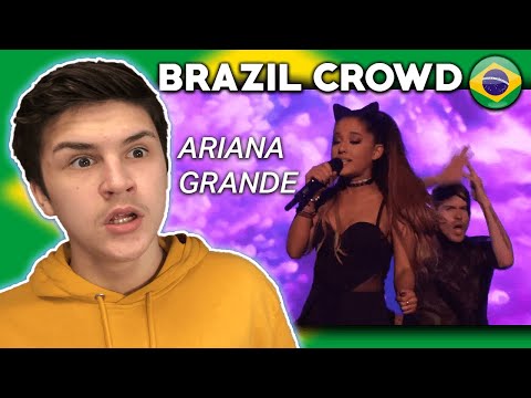 BRAZIL CROWDS ARE KILLING ME ! (Ariana Grande - Bang Bang Live) |🇬🇧UK Reaction