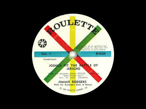 1960 Jimmie Rodgers - Joshua Fit The Battle O' Jericho