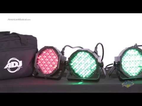 American DJ Mega Flat Pak Lighting Package - ADJ Mega Par Profile LED