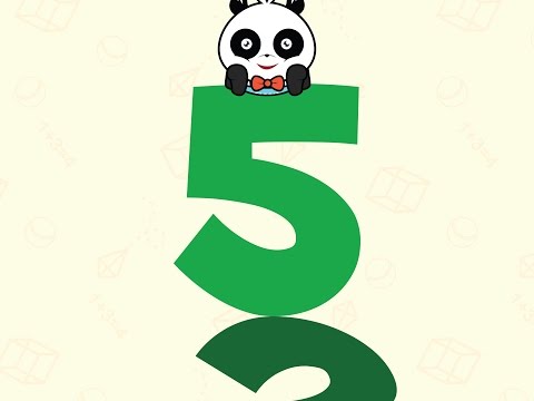 [Video Edukasi Anak] [Menulis Angka] Lima (5)