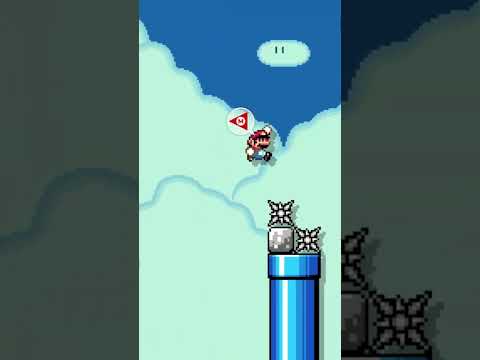 Hard level is HARD… [SMM2] #shorts #supermariomaker2 #kaizo #smm2 #mario #nintendo