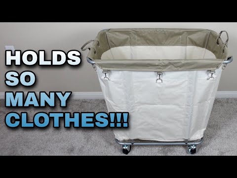 Organize Your Laundry - The PLKOW Laundry Cart | Product Review