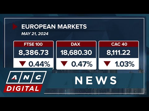 European markets down in Tuesday afternoon trade ANC