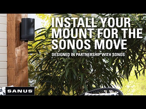 How to Mount Sonos Move Speaker | Hang Sonos Move in 5 Minutes | Perfect for Indoor / Outdoor Use