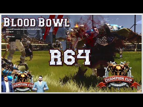 Blood Bowl 2 - CCL S45 Ro64 - CHamBe (Necromantic) vs. Le Bread Masque (Orcs)