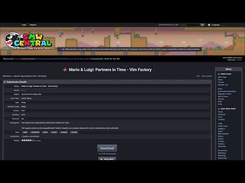 Mario And Luigi Partners In Time - Vim Factory - Misc Computer Games