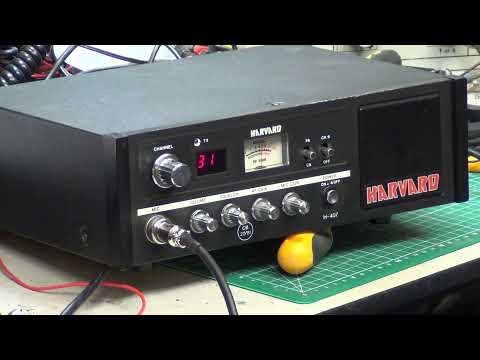 Harvard H407  CB27/81 UK FM CB radio base station - On The Air test
