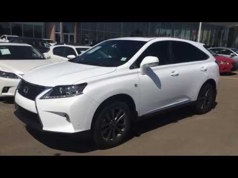 Brand New 2015 Lexus RX 350 AWD F Sport Package Review - Lexus of Edmonton