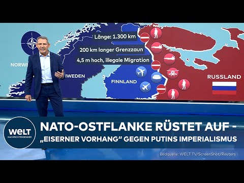 ANGST VOR ERNSTFALL: Neuer "Eiserner Vorhang" entsteht an den Grenzen zu Russland und Belarus
