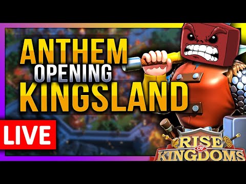 Anthem Kingsland Opening! LIVE 🔴 1415 (Rhony & Fleisch) vs K13 K17 - Rise of Kingdoms ROK Fleisch