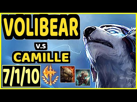 NIXERINO (VOLIBEAR) vs CAMILLE - 7/1/10 KDA TOP CHALLENGER GAMEPLAY - EUW