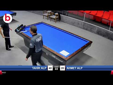 AHMET ALP & TAHİR ALP Bilardo Maçı - 2021 TÜRKİYE ŞAMPİYONASI 3.ETAP-4.TUR