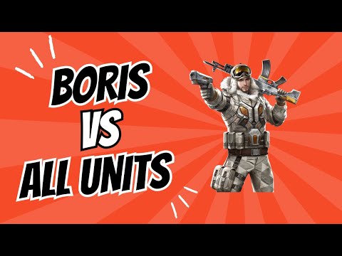 Boris Vs All Units | Red Alert 2