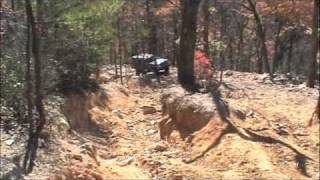 preview picture of video 'Full Size Jeeps on Daniel at Uwharrie National Forest'