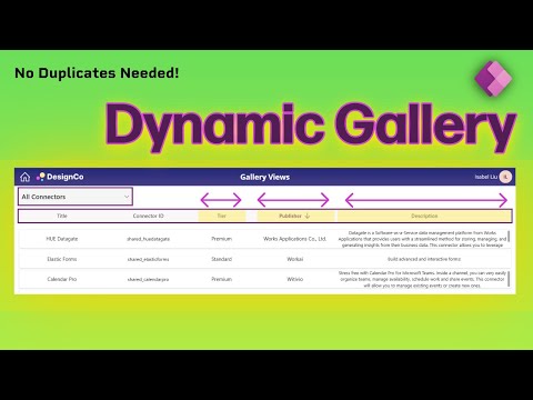 Power Apps: Gallery Views & Columns Power Apps: Gallery Views & Columns