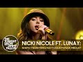Nicki Nicole ft. Lunay: Wapo Traketero/No Toque Mi Naik Medley | The Tonight Show
