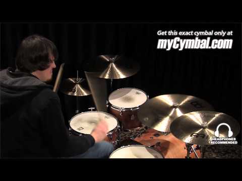 Meinl 21" Byzance Traditional Medium Crash Cymbal (B21MC-1021814R)