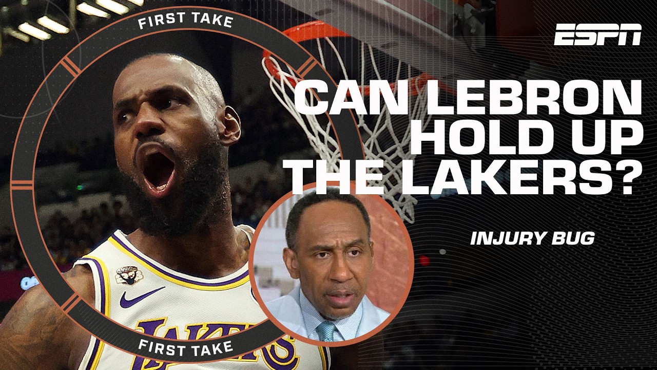 Stephen A. has NO HOPE for LeBron & the Lakers without Luka & AD 🗣️ 'THEY'RE DONE!' | First Take