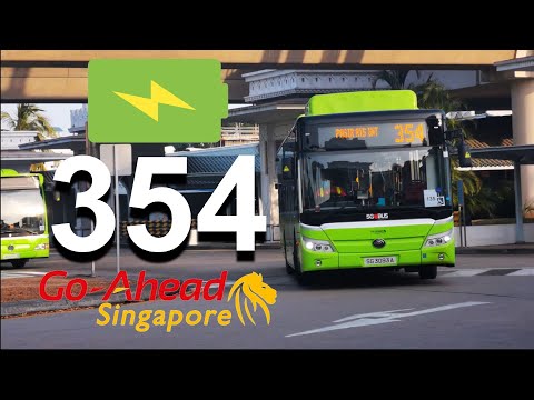 G-AS Svc 354 Yutong ZK6125BEVGS E12 electric bus
