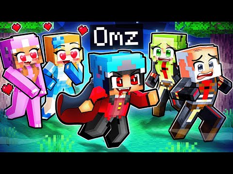 Playing as a BABY VAMPIRE KING to Rizz Girls in Minecraft!