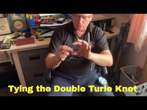 Tying The Double Turle Fishing Knot