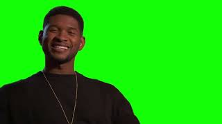 Usher "merry christmas, Xbox" green screen