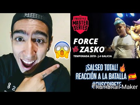 ¡SALSEO TOTAL! 🔥| FORCE VS ZASKO MASTER FMS ESPAÑA 🇪🇸 GALICIA JORNADA 4 | VÍDEOREACCIÓN