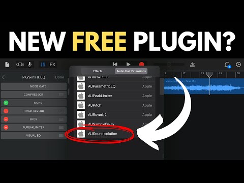 New SECRET plugin for GarageBand iOS