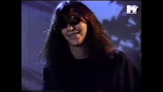 Ramones - Joey Ramone Interview for MTV, 1996