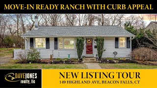 Cozy Ranch Retreat in Beacon Falls | 149 Highland Ave Home Tour