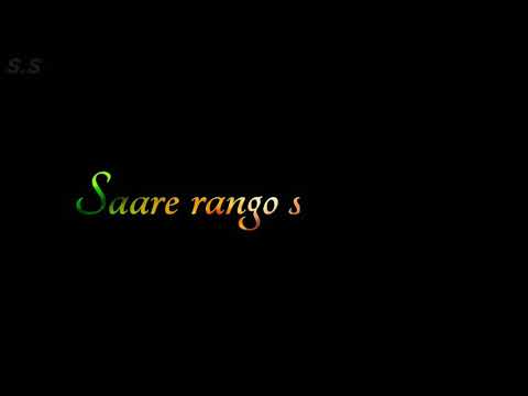 Saare Rango se hai woh Rangeen. (Dhartiputra) Holi special WhatsApp status.