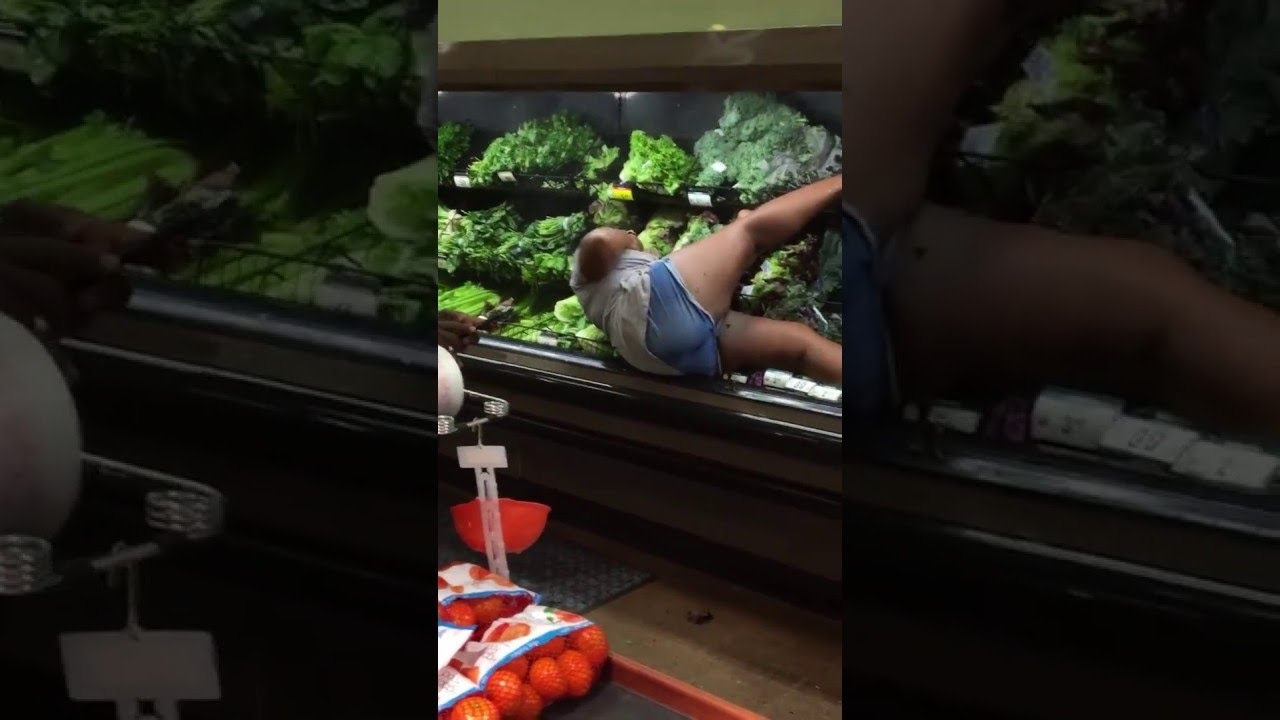 影/去角質? 脫序女拔超市生鮮蔬菜摩擦下體