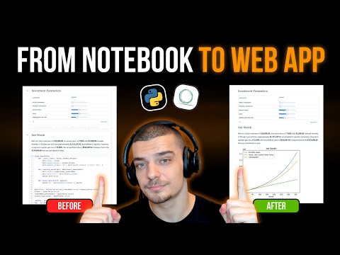Marimo: Code Web Applications with Python Notebooks