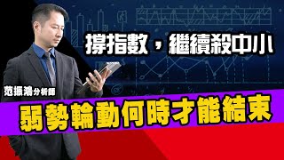 撐指數，繼續殺中小 弱勢輪動何時才能結束【直播回看】 (圖)