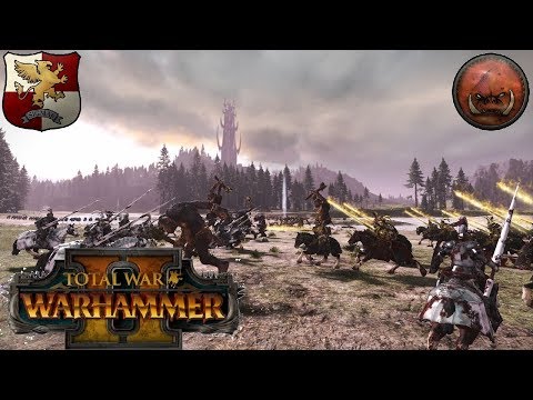 Knights vs Trolls! - Empire vs Greenskins | Multiplayer Battle #156 | Total War Warhammer 2