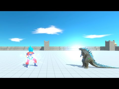 Goku vs Kaiju same size animal revolt battle simulator