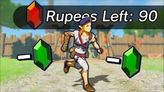 TOTK, But Every Step Costs 1 Rupee