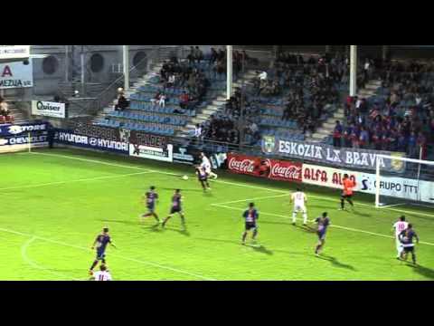 SD EIBAR 0-0 MIRANDES (13-11-2011) Resumen del partido.