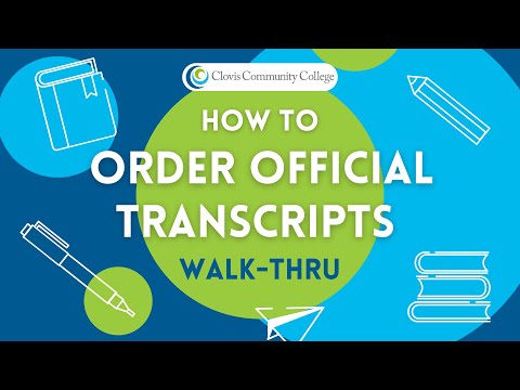 Transcript Ordering