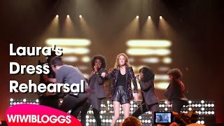 Laura Tesoro - “What’s the Pressure” (Belgium Eurosong 2016) Dress rehearsal  | wiwibloggs