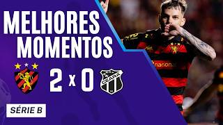 Sport 2x0 Ceará - Melhores Momentos - Campeonato Brasileiro - Série B - 03 05 2026